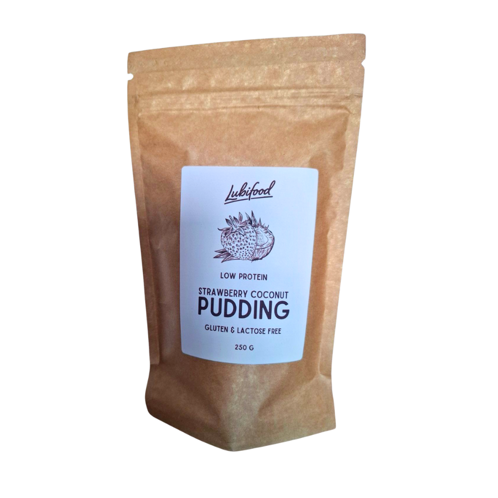 strawberry pudding